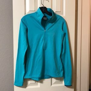 Nike Pullover with fleece lining in blue small